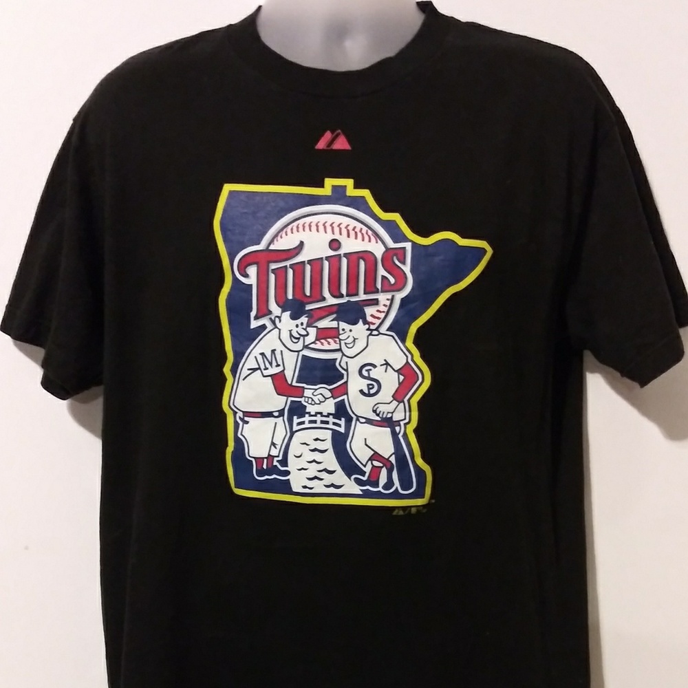 Majestic Minnesota Twins Shirt Size L